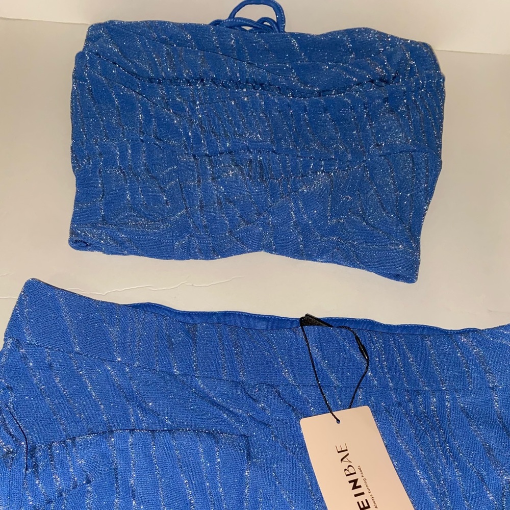 Glitter Matching Pants Set